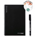 INFINITEBOOK LINED A5. 'Infinitebook' com capa flex�vel e 15 p�ginas pautadas estilo quadro branco