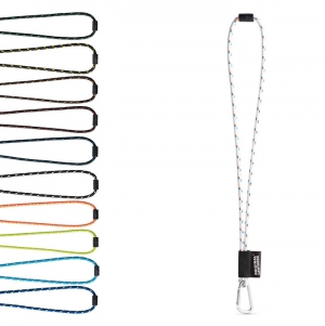 75091. SET Lanyard NAUTIC Long (� 7 mm) com Mosquet�o D-Shape 55 mm e Fecho de seguran�a � 7 mm
