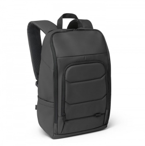 TOULON. Mochila para notebook em 600D poli�ster reciclado de alta densidade com resist�ncia � �gua 16'