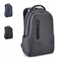 RE-BOSTON. Mochila para computador port�til em Nylon reciclado 2Tone resistente � �gua com compartimento em 210D