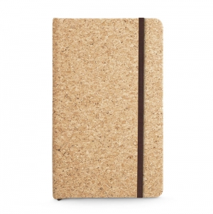 HAWKINS. Bloco de notas de bolso em corti�a com 160 folhas lisas