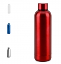ODIN METTALIC. Garrafa em 90% de a�o inoxid�vel reciclado 550 mL