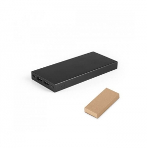 DOROTHY 10. Power bank 10'000 mAh em alum�nio reciclado (100% rAL)