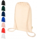 Mochila Orissa com cord�o de 100 g/m�  de algod�o de produ��o biol�gica 5L