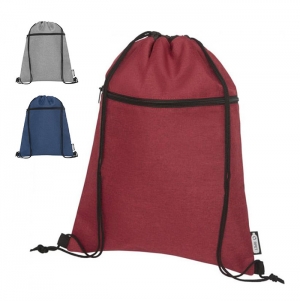 Mochila com cord�es em RPET 'Ross' 5L