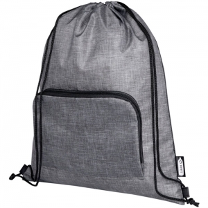 Saco de cord�o dobr�vel reciclado de 7L 'Ash'