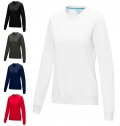 Camisola com gola redonda para mulher em material org�nico reciclado 'Jasper'