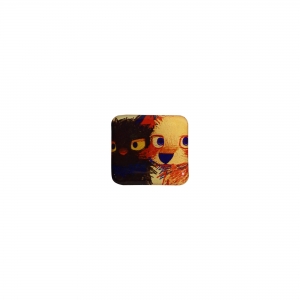 PINS EPOXY DUPLOS 2X2CMS COM 2 IMANES PERSONALIZ�VEL