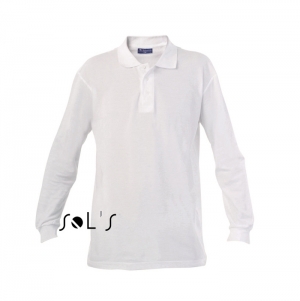 P�LO MANGA COMPRIDA HOMEM STAR  BRANCO