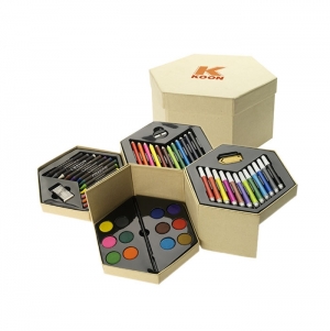 Conjunto para colorir de 52 pe�as