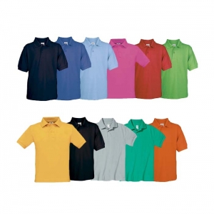 Polo B&C Safran Kids 180g - 100% Algod�o (investindo em Bett
