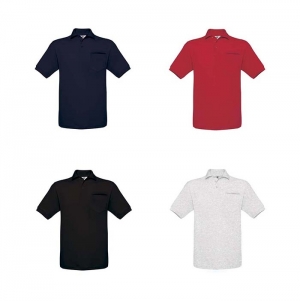 Polo B&C Safran Pocket 180g - 100% Algod�o (investindo em Be