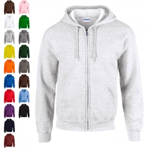 SWEATSHIRT DE CRIAN�A COM FECHO E CAPUZ HEAVY BLEND�