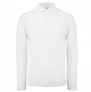Polo B&C ID.001 manga comprida 180g - 100% Algod�o (investin