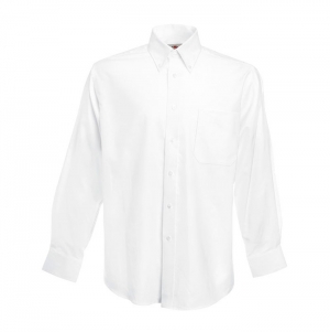 CAMISA OXFORD MANGA COMPRIDA 135G - 70% ALGOD�O/ 30% PO