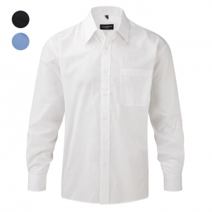 CAMISA POPELINE HOMEM MANGA COMPRIDA 110G - 65% POLI�ST