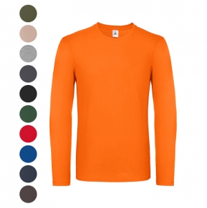 T-shirt B&C #E150 manga comprida - 100% Algod�o (investindo