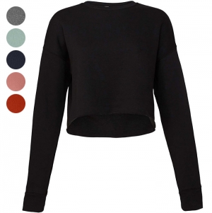 Sweatshirt �CROP� de senhora