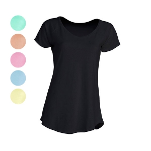 T-SHIRT SUBLIMA��O URBAN SLUB LADY 120G/M2 CORES