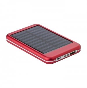 Power bank de energia solar em alum�nio Drew