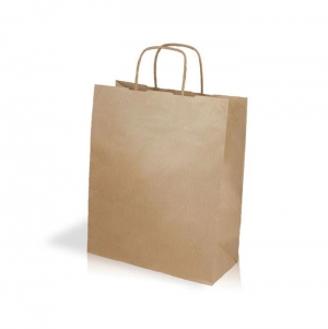 Saco papel kraft 90g/m2 22X27X10cm