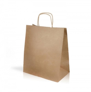Saco papel kraft 115g/m2 27X31X16cm