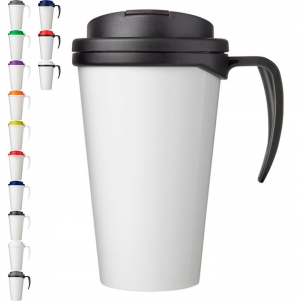 Caneca de 350 ml Brite-Americano� grande com tampa � prova de fuga
