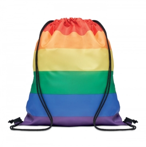 BOW Saco de cord�o RPET Rainbow