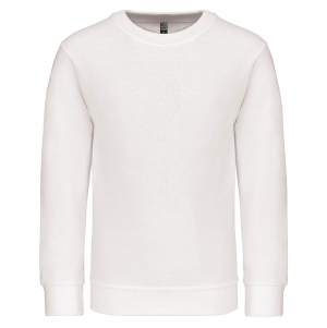 Sweatshirt de crian�a com decote redondo