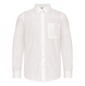 Camisa de crian�a manga comprida em popeline