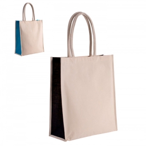 Saco de compras em algod�o/juta � 23L