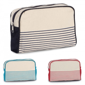 N�CESSAIRE EM ALGOD�O CANVAS � ESTILO MARINHEIRO