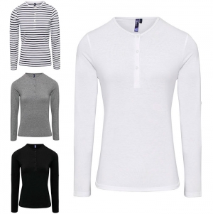 T-SHIRT DE SENHORA COM MANGAS DOBR�VEIS LONG JOHN