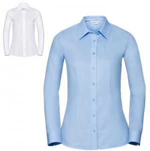 CAMISA DE SENHORA DE MANGA COMPRIDA COOLMAX�