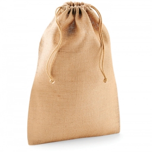 SACO DE JUTA COM CORD�ES