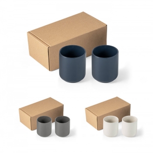 OWENS. Conjunto de copos de cer�mica 280 mL