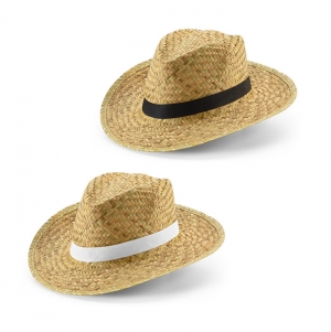 JEAN POLI. Chap�u de palha natural