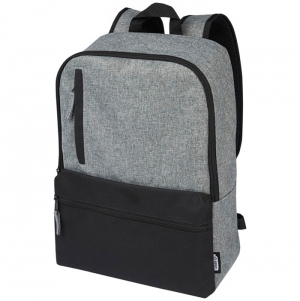 Mochila para port�til de 15 pol. de dois tons GRS reciclada de 14 L 'Reclaim'