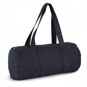Saco cil�ndrico denim