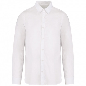 Camisa eco-respons�vel com aspecto lavado de homem