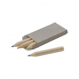 Conjunto de mini-l�pis de madeira Kai