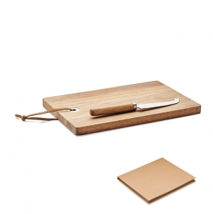 OSTUR LARGE Set de t�bua de queijos ac�cia