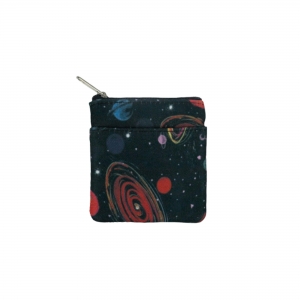PORTA-MOEDAS COM DOIS BOLSOS EM RPET PERSONALIZ�VEL