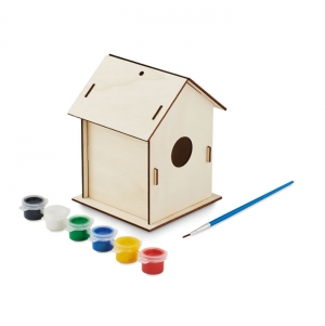 PAINTHOUSE Kit DIY casa p�ssaros madeira