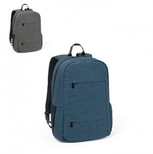 BUSINESS. Mochila para computador port�til em poli�ster reciclado 300D
