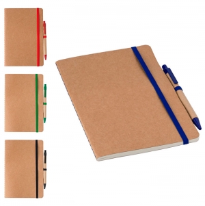 Caderno de cart�o reciclado Theodore