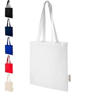 Saco de algod�o reciclado GRS 7L 140 g/m 'Madras'