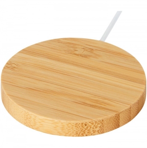 Base de carregamento sem fios de 10W, magn�tica e de bambu 'Atra'