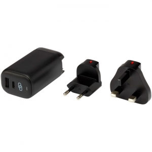 Carregador de viagem PD de pl�stico reciclado de 25 W 'ADAPT'