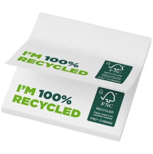 Notas adesivas recicladas 75 x 75 mm 'Sticky-Mate�'
